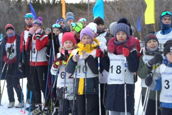 Фотография к новости: Более тысячи акмолинцев приняли участие в массовом лыжном забеге