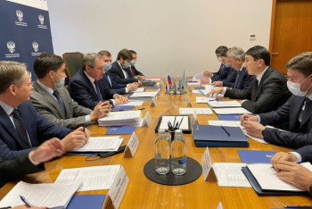 Фотография к новости: Министры энергетики Казахстана и России обсудили вопросы двустороннего сотрудничества