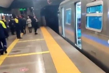 Фотография к новости: Задымление в метро Алматы сняли на видео очевидцы