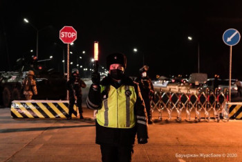 Фотография к новости: Вокруг Нур-Султана установили шесть блокпостов