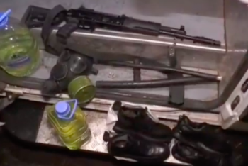 Фотография к новости: Полиция Алматы изымает оружие в разных частях города