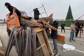 Фотография к новости: Митинг окончательно завершился в Актау