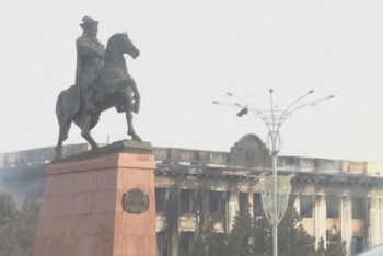 Фотография к новости: Пострадавшие объекты восстанавливают в Таразе