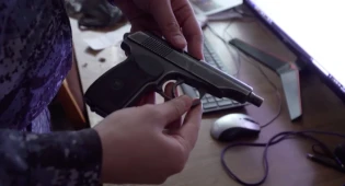 Оружие изымали у водителей и пассажиров автомобилей в разных частях Шымкента