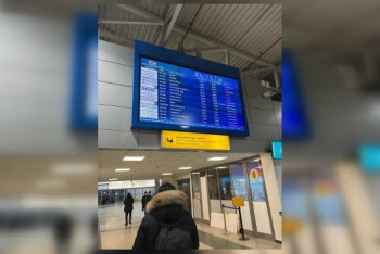 Фотография к новости: Первые пассажиры вылетели из аэропорта Алматы