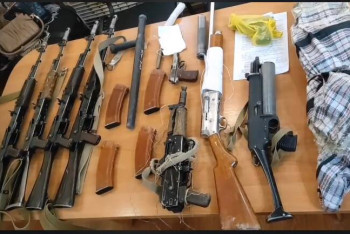 Фотография к новости: Жамбылцы сдали 40 единиц похищенного оружия