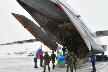 Фотография к новости: 10 самолетов с миротворцами вернулись в Россию из Казахстана