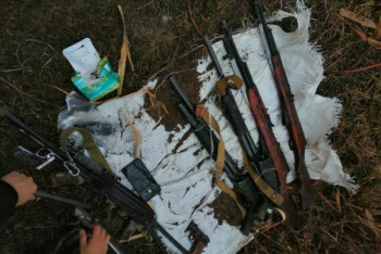 Фотография к новости: Схрон с оружием найден у госграницы в Жамбылской области