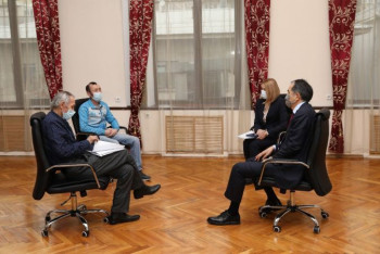 Фотография к новости: Аким Алматы пообещал жилье семье погибшей многодетной матери