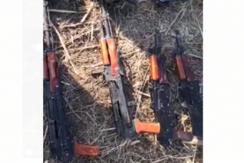 Фотография к новости: Восемь автоматов и ручной гранатомет: схрон оружия найден в Жамбылской области