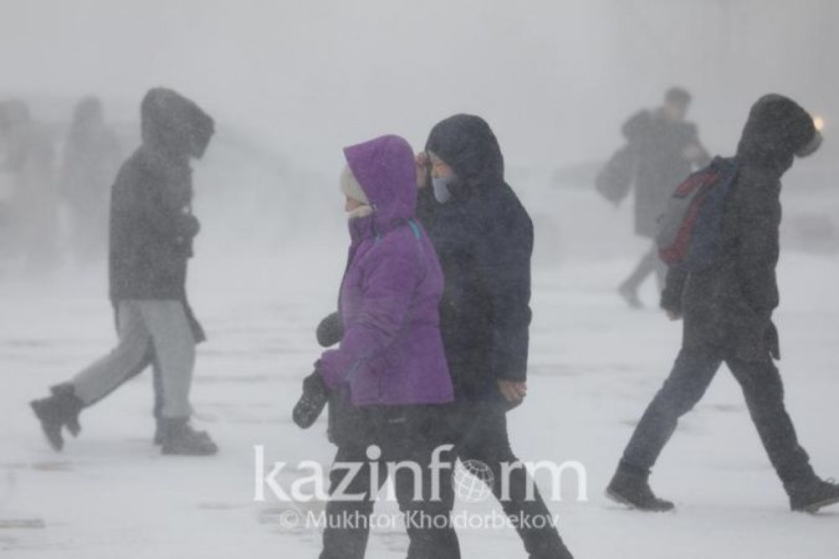 В шести регионах Казахстана объявлено штормовое предупреждение