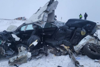 Фотография к новости: Пятеро человек погибли в ДТП на трассе в Атырауской области