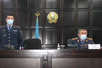 Фотография к новости: Назначен новый начальник департамента полиции Актюбинской области