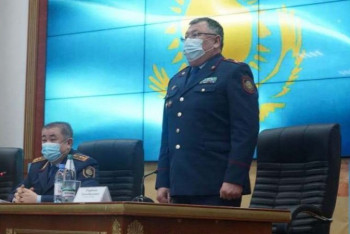 Фотография к новости: Сменился руководитель департамента полиции Костанайской области