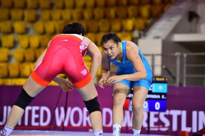 Фотография к новости: Казахстанка завоевала золото Гран-при по борьбе "Иван Ярыгин-2022"