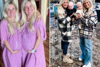 Фотография к новости: Сестры-близнецы родили детей в один день с разницей в два часа