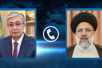 Фотография к новости: Токаев провел телефонный разговор с президентом Ирана