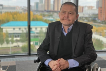 Фотография к новости: "Без инвалидного лобби вопросы людей с ограниченными возможностями не решить!" — Алмаз Ержан о проблемах "особых" людей