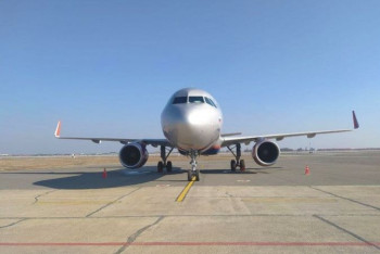 Фотография к новости: Самолет "Аэрофлота" экстренно приземлился в Кызылорде из-за пассажирки