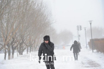 Фотография к новости: В восьми регионах Казахстана объявлено штормовое предупреждение