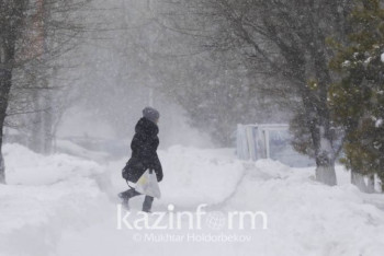 Фотография к новости: Штормовое предупреждение объявлено в нескольких регионах РК