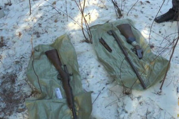 Фотография к новости: Спрятанное оружие нашли у телебашни "Коктобе" в Алматы