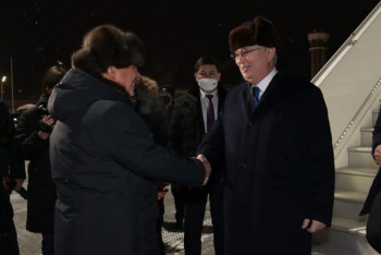 Фотография к новости: Касым-Жомарт Токаев прилетел в Казань