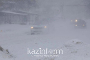 Фотография к новости: Штормовое предупреждение объявлено в ряде областей Казахстана