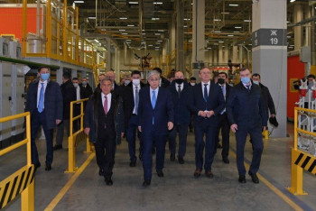 Фотография к новости: В Казахстане запустят производство комплектующих для "КамАЗов"