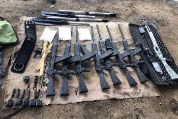 Фотография к новости: Восемь ружей "Сайга" обнаружили в сарае у алматинца