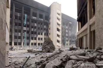 Фотография к новости: Арестованы двое иностранцев, избившие силовиков при захвате акимата Алматы