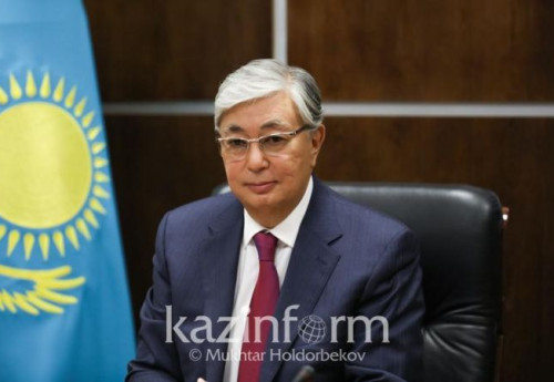 Фотография к новости: Токаев направил телеграмму в поддержку шорт-трекиста Абзала Ажгалиева