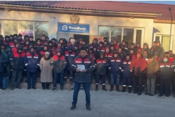 Фотография к новости: Повысить зарплату требуют работники еще одной компании в Жанаозене