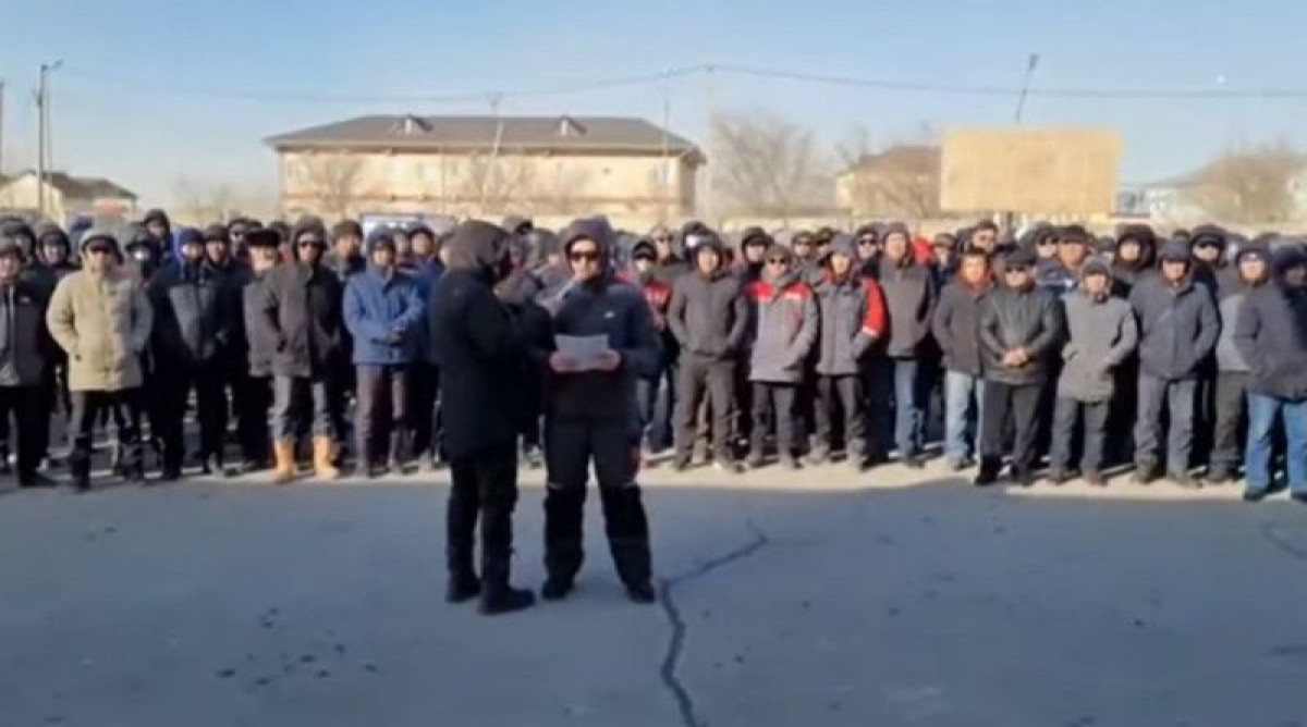 Забастовку нефтяников в Жанаозене признали незаконной