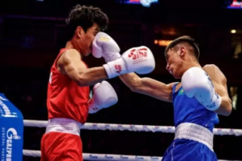 Фотография к новости: Казахстанские боксеры успешно стартовали на турнире в Болгарии