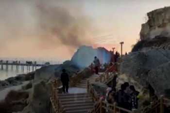 Фотография к новости: Популярная достопримечательность горела в Актау