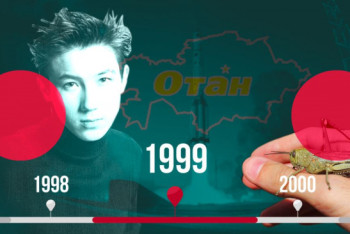 Фотография к новости: Саранча штурмует Астану, рождение партии "Отан" и ее близнецов, свободное плавание тенге — 1999-й