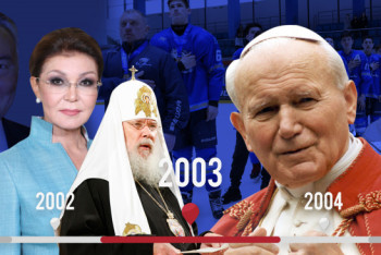 Фотография к новости: Возвращение "блудных сыновей", соло "Асара", мировые религии в Астане — милосердный 2003-й