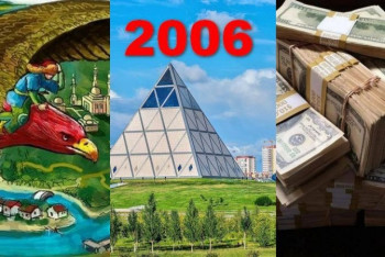 Фотография к новости: Яйца "Самрука", миллион "баксов" главе нацкомпании, факел из "Зажигалки". Иные кейсы 2006 года в Казахстане