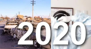 Пандемия с косой, погромы в Кордае, подвиг врачей — все события 2020 года