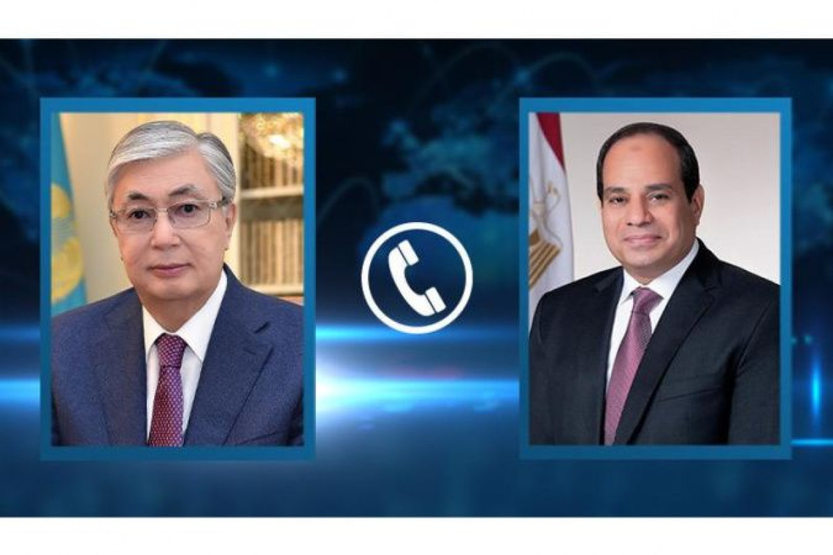 Токаев провел телефонный разговор с президентом Египта