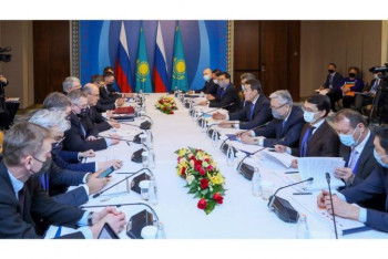 Фотография к новости: Мишустин надеется на укрепление интеграции с Казахстаном в формате ЕАЭС