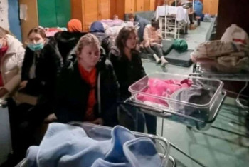 Фотография к новости: В киевском метро родился ребёнок