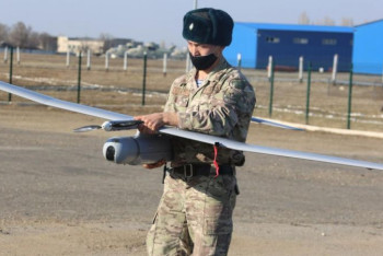 Фотография к новости: Операторов беспилотных летательных аппаратов готовят в ВС РК