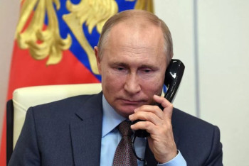 Фотография к новости: Путин назвал Макрону условия для урегулирования ситуации на Украине