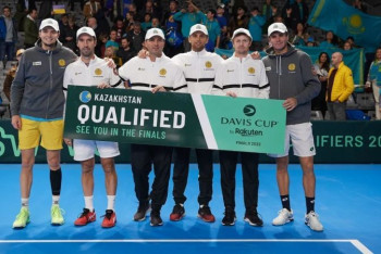 Казахстанские теннисисты пробились в финал Кубка Дэвиса