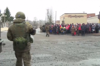 Фотография к новости: Россия объявила "режим тишины" для эвакуации жителей Украины