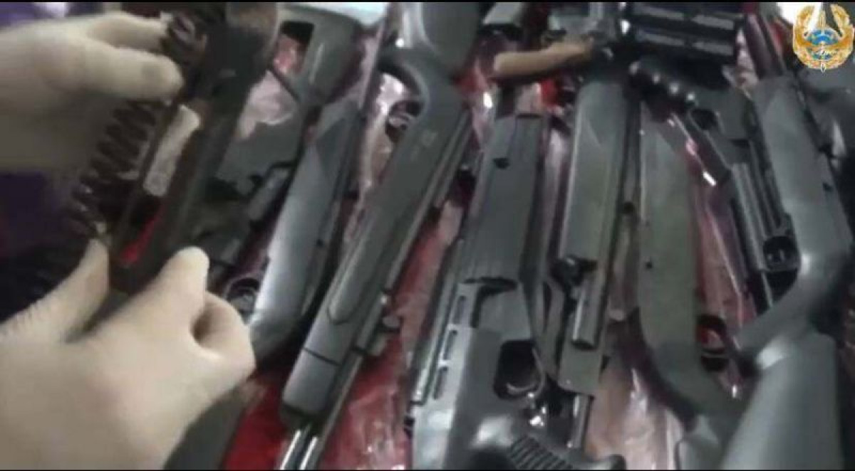 Похищенная во время январских событий крупная партия оружия изъята в Алматы