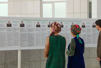 Фотография к новости: В Туркменистане сегодня выбирают нового президента