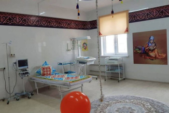 Фотография к новости: Палата в национальном стиле появилась в роддоме Актау